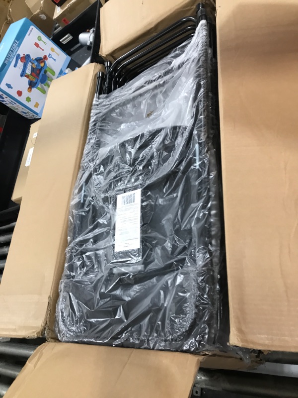 Photo 1 of Flash Furniture Hercules Series Plastic Folding Chair - Black - 650LB Weight Capacity Comfortable Event Chair - Lightweight Folding Chair