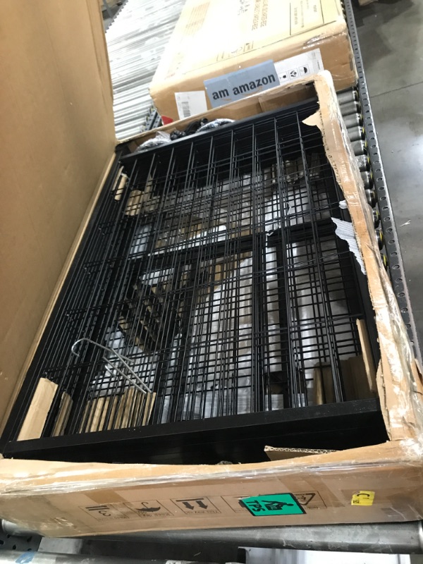 Photo 1 of ROOMTEC Large Dog Kennel Outdoor Pet Pens Dogs Run (4'L x 4'W x 4.25'H)