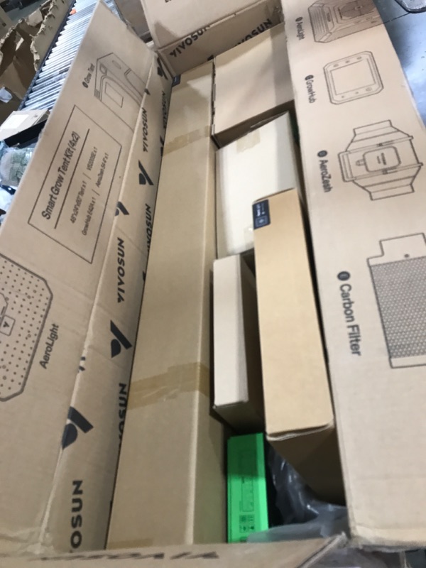 Photo 1 of VIVOSUN GIY Smart Grow Tent System 4x2, WiFi-Integrated Grow Tent Kit, with Automate Ventilation and Circulation, Schedule Full Spectrum 200W LED Grow Light, and GrowHub E42A Controller