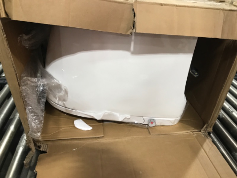 Photo 1 of DeerValley Smart Toilet with Bidet Built in, Tankless Toilet for bathrooms with Auto Flushing, Heated Seat, Warm Dryer, Foot Sensor Operation, LED Display, Remote Control