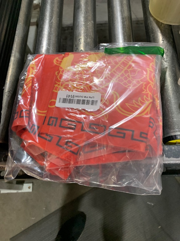 Photo 1 of Chinese Dragon Printed Table Runner 11 Inch x 5.9 ft Asian Table Runner Chinese Party Decorations for Spring Festival Party Supplies Kitchen Dining Decoration(4 Pcs)