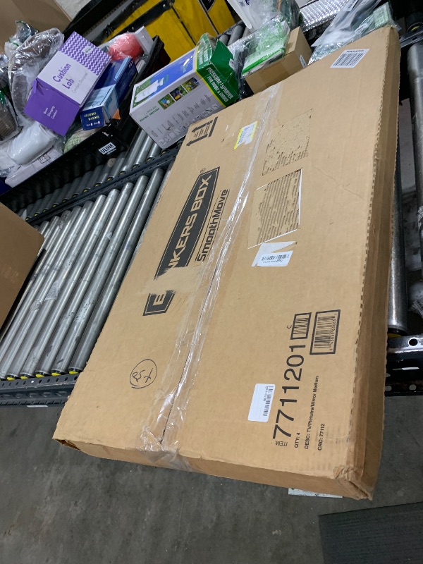 Photo 1 of Bankers Box Medium - up to 40" TV/Picture/Mirror - Moving Box 4 Pack, 37 x 4 x 27 in (7711201)