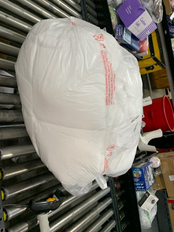 Photo 1 of Mattress Topper Queen for Back Pain, Extra Thick Mattress Pad Cover, Plush Pillow Top, Deep Elastic Pocket, White