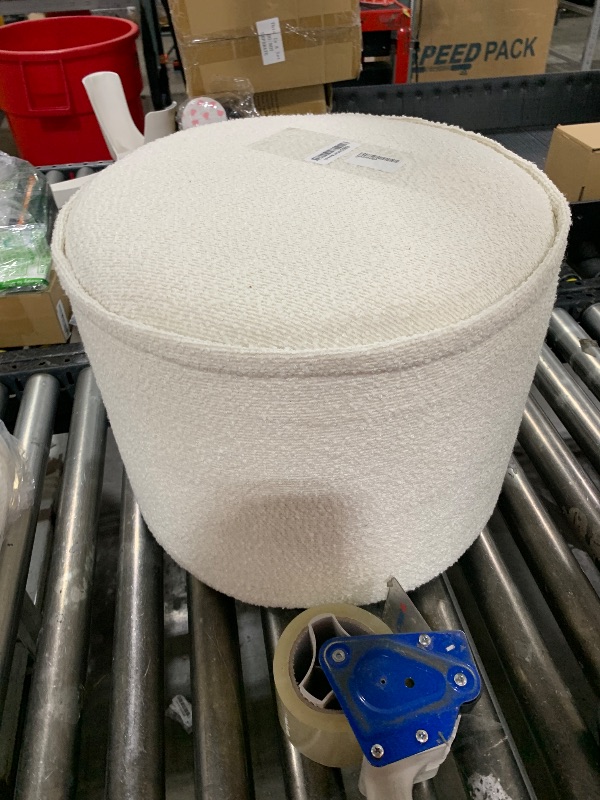Photo 1 of WHITE SMALL SEAT STOOL 