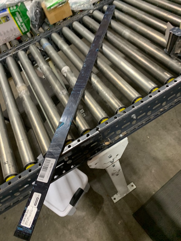 Photo 1 of USA Sealing Black UHMW Polyethylene Plastic Bar, 1/4" Height, 2" Width, 48" Length