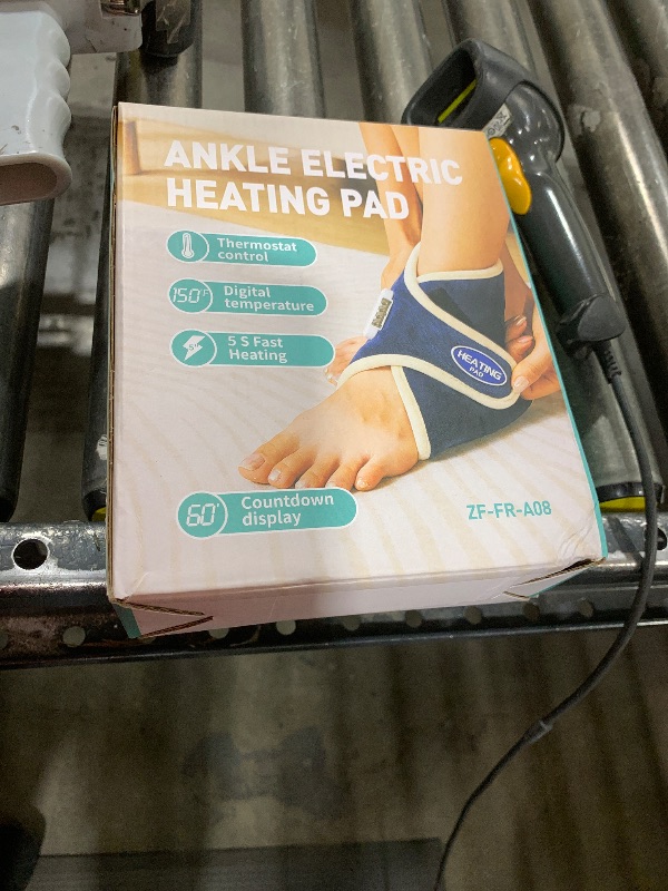 Photo 1 of CAMECO Electric Heating Pad for Achilles Tendinitis, Plantar Fasciitis - Auto Shut Off, Adjustable 86°F-158°F for Pain Relief