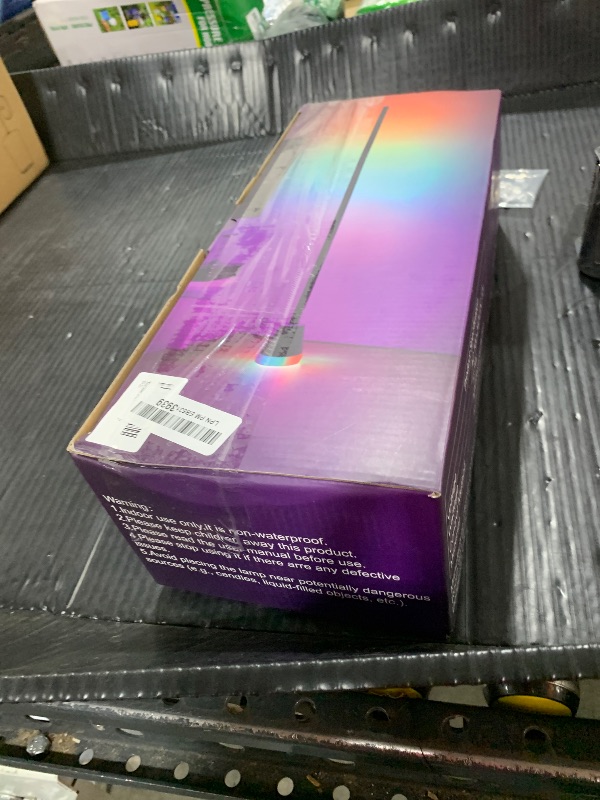 Photo 1 of Torchlet Corner Lamp, Floor Lamp with App and Remote Control, RGB Corner Floor Lamp with 1600 Million DIY Colors, 213+ Sence Modes and Music Modes, Floor Lamps for Living Room, Bedroom