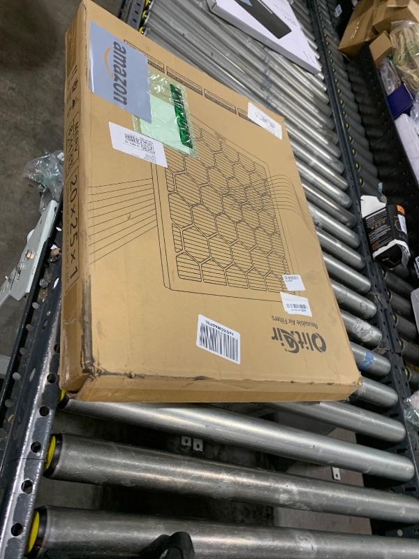 Photo 1 of OlitAir 20x25x1 MERV 8 Air Filter,AC Furnace Air Filter,Reusable ABS Plastic Frame, 7 Pack Replaceable Filter Media (Actual Size: 19 3/4" x 24 3/4" x 3/4")