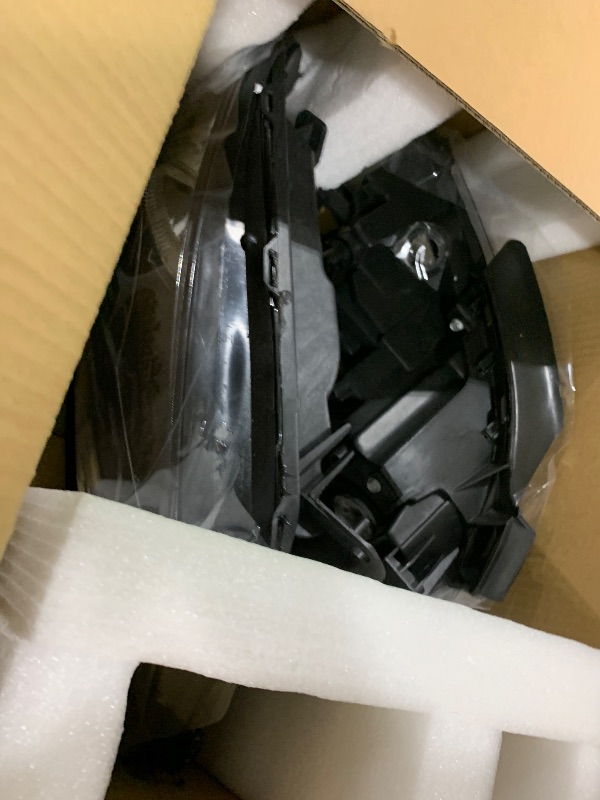 Photo 1 of AUTOSAVER88 Headlights Assembly Compatible with 08 09 10 11 12 2008 2009 2010 2011 2012 Chevy Malibu 2008-2012 08-12 Headlamps Passenger and Driver Side Black Housing Amber Reflector