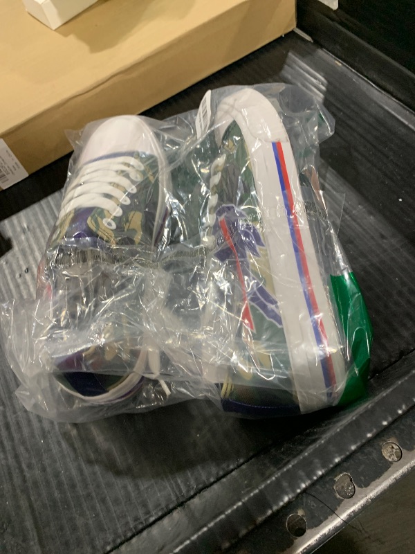 Photo 1 of FOCO Buffalo Bills NFL Womens Camo Low Top Canvas Shoes - 7