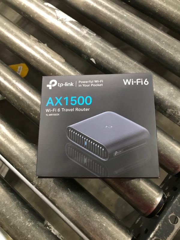 Photo 1 of TP-Link Ultra-Portable Wi-Fi 6 AX1500 Travel Router TL-WR1502X | Easy Public WiFi Sharing | Hotel/RV/Travel Approved | Phone WiFi Tether | USB C Powered | Multi-Mode | Tether App | Durable Design