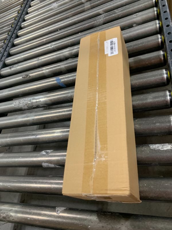 Photo 1 of Tension Curtain Rod, Extra Long Outdoor Curtain Rod 43-131 Inch Adjustable, 1.1 Inch Diameter Thick Heavy Duty Silver Spring Curtain Rod, Stainless Steel Shower Rod for Bathroom No Drilling, No Rust