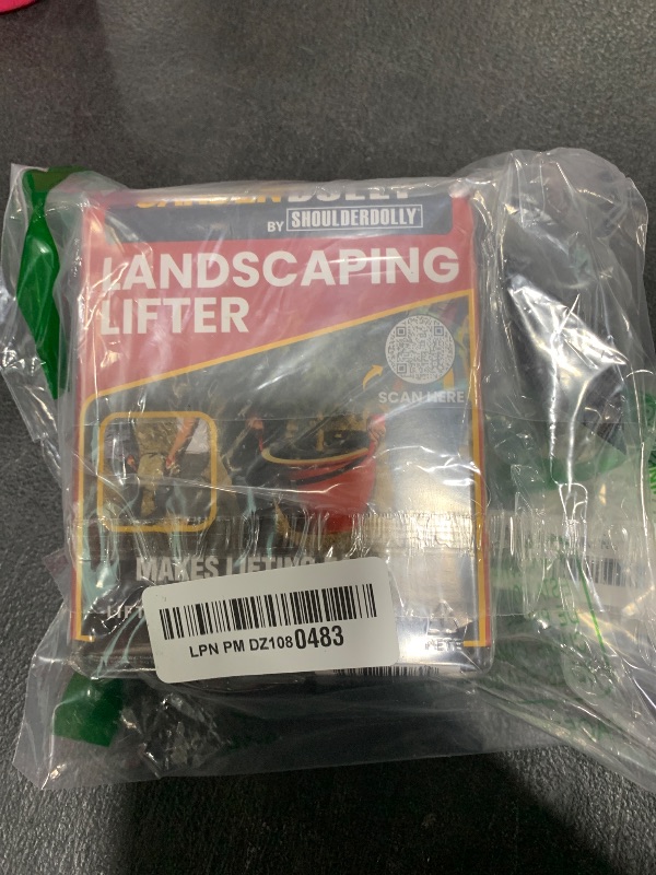 Photo 1 of Shoulder Dolly GardenDolly- Landscaping Lifting Straps, Move Heavy Garden Objects-Flower Pots, Planters, Rocks, Secure Lift up to 800 lbs.
