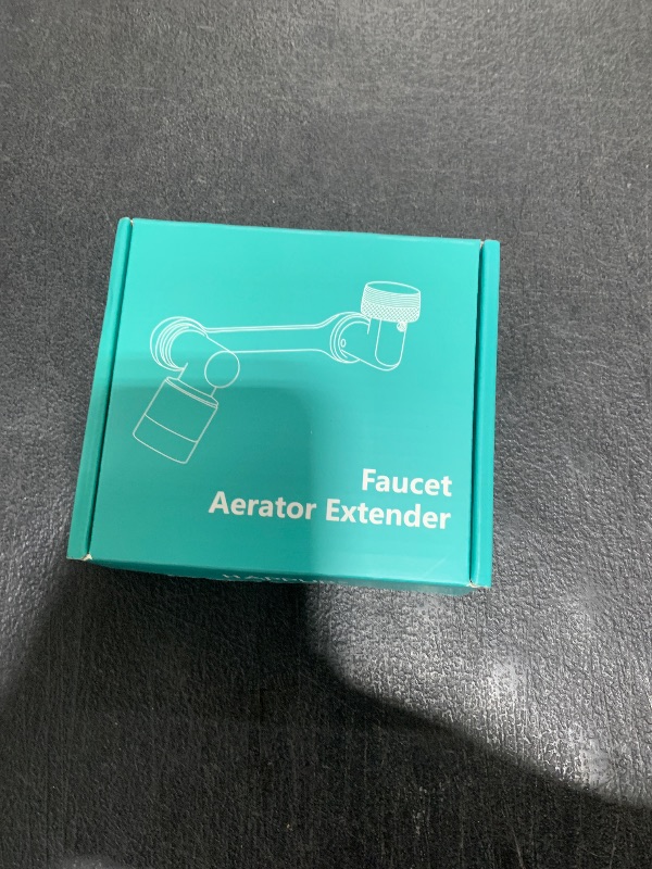 Photo 1 of Universal 1080°Swivel Faucet Extender with Filter, Sink Water Faucet Aerator Extension in Brass, Swivel Robotic Arm Bathroom Faucet Extender, Kitchen Rotating Extension with 2 Mode Splash