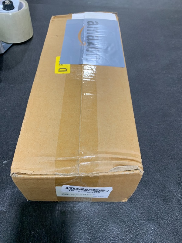 Photo 1 of Cosy Family Plastic Wrap Stretch Film Roll - 1000ft 60 Gauge Industrial Strength 15 inch Wide Clear Plastic Wrap Roll with Handles for Pallet Wrapping Shipping Moving - Clear, Pack of 1