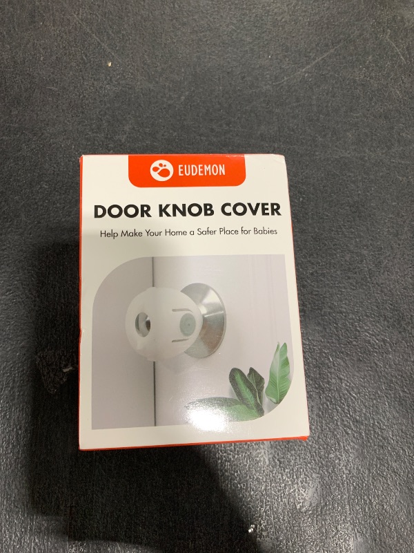 Photo 1 of EUDEMON 4 Pack Baby Safety Door Knob Covers Door Knob Locks(not Suit for All Door knobs)