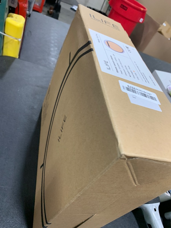 Photo 1 of ILIFE V5s Plus Robot Vacuum and Mop Combo, Works with 2.4G WiFi, Alexa/App/Remote Control, Automatic Self-Charging Robotic Vacuum Cleaner, for Pet Hair, Hard Floor, Low Carpet (V5s Pro Upgraded)