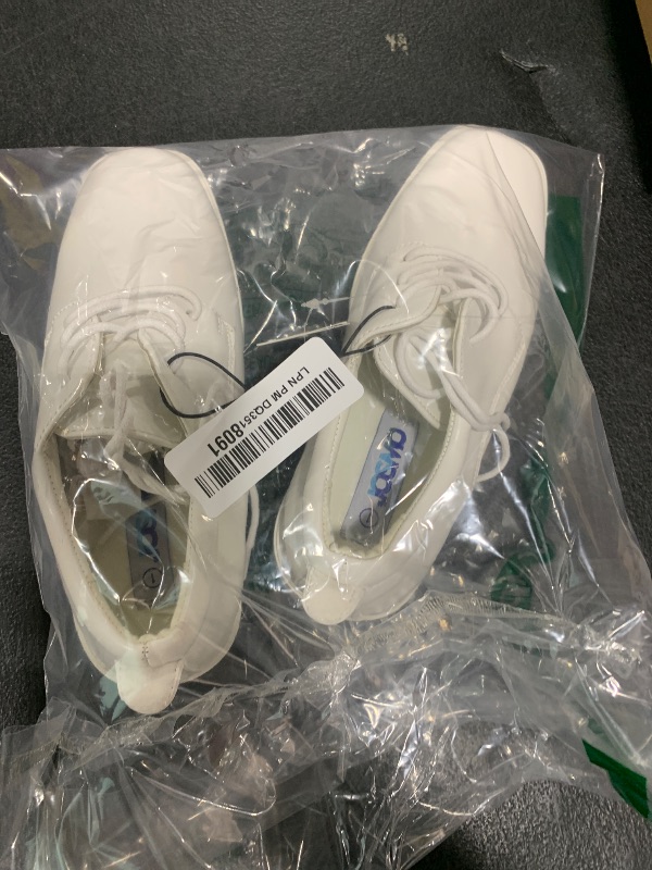 Photo 1 of Josmo Boys Dress Shoes - Classic Lace-Up Oxford Casual Dress Formal Shoes - White/White (1 Big Kid)
