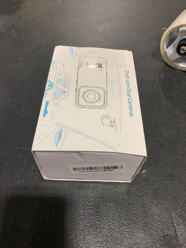 Photo 1 of Dash Cam Front and Rear, 4K+1080P Dual Dash Camera for Cars with 5G WiFi, Built-in 32GB Card, Night Vision, G-Sensor, 24H Parking Mode