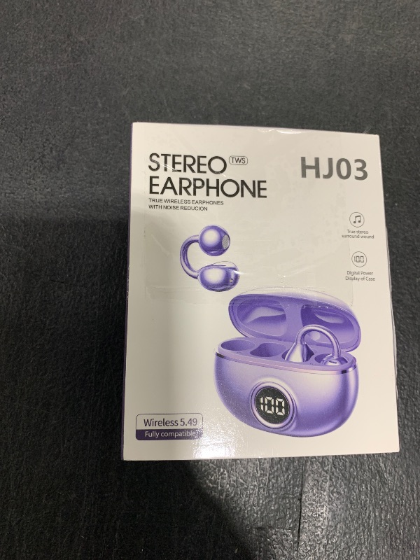 Photo 1 of AI Translation Earbuds Real Time, 3-in-1 Free-Clip AI Language Translator Earbuds, 144 Languages & Accents Two-Way Translation Ear Clip Earbuds with Two Years Subscription, for Business Learning (A)LPNPMDU0039340
