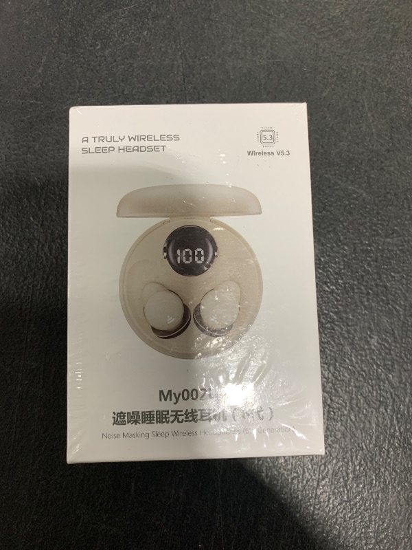 Photo 1 of LOBKIN Ear Buds Sleep Headphones Sleep Earbuds for Side Sleepers Wireless Bluetooth 5.3 Mini Invisible Ultra-Light Earphones in Ear Headsets with Mic Noise Blocking Comfortable Fit for Sleep Workout