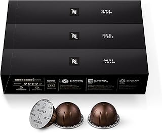 Photo 1 of Nespresso Capsules Vertuo, Intenso, Dark Roast Coffee, 30-Count Coffee Pods, Brews 7.8oz.