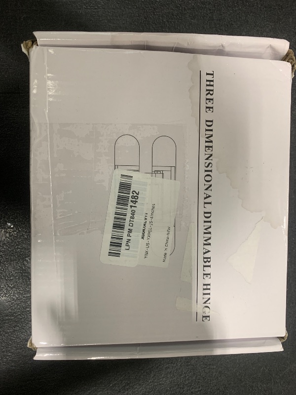 Photo 1 of Lipshome 6" Hidden Door Hinge/Invisible Door Silent 180 Degree Swing Hinge 3-Way Adjustable Butt 6 x 2.5 x 1 (Pack of 2) (Gold 6 inches)