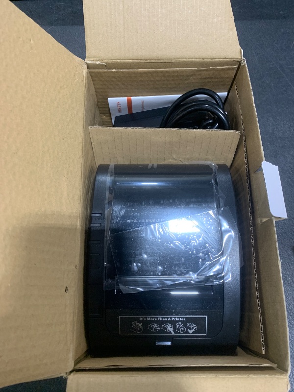 Photo 1 of MUNBYN Bluetooth Thermal Receipt Printer P047, 80mm POS Printer, Thermal Printer with USB Serial Ethernet, Bluetooth, Support Android Windows PC iOS(Do Not Support Paypal Doordash Grubhub Vagaro)