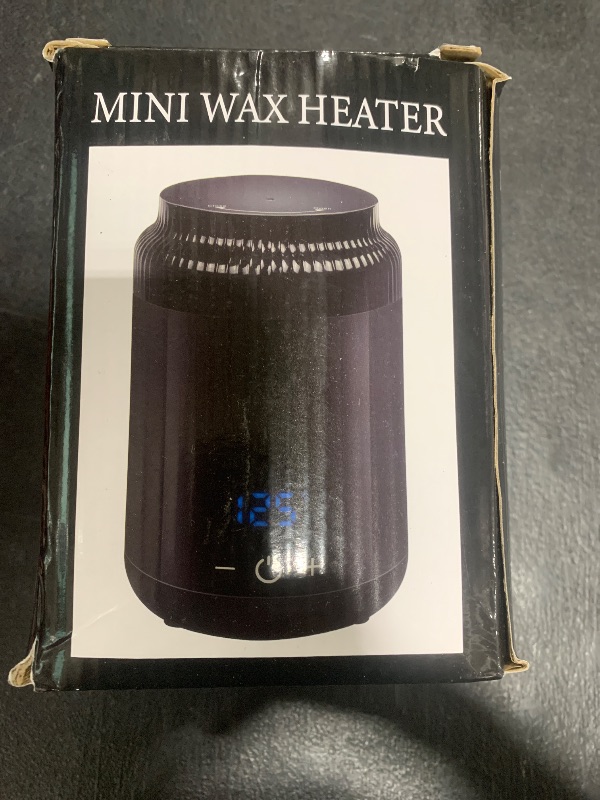 Photo 1 of PODOY Mini Wax Warmer - Switchable Display, Portable for Hair Removal with 100 Wax Sticks, Non-Stick Waxing Kit for Women's Face and Body, Professional Melter Machine