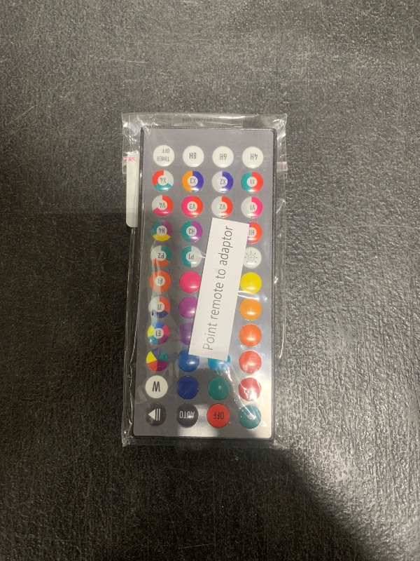 Photo 1 of 44 Keys RGB LED Light Strip Remote Controller Infrared Led Light Remote Replacement for SMD 5050 2835 3528 Led Strip Lights