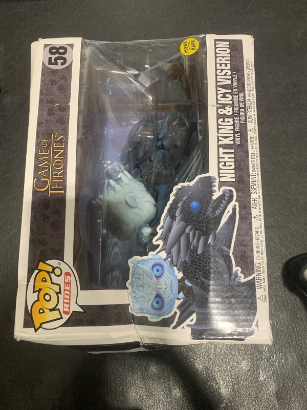 Photo 1 of Funko Pop! Rides: Game of Thrones - Night King On Dragon Collectible Figure