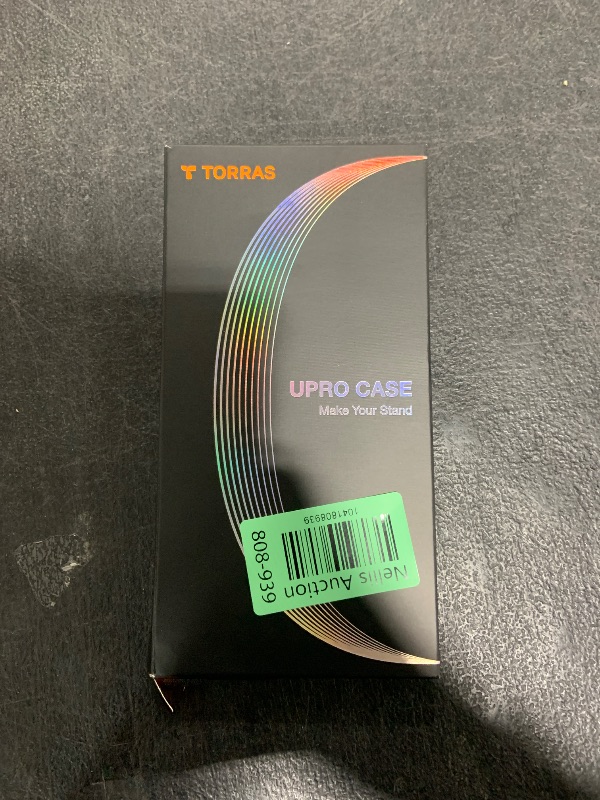 Photo 1 of TORRAS Magnetic UPRO™ Ostand for iPhone 13 Pro Max Case [Compatible with MagSafe] Adjustable Stand [Never Yellow] [MIL-Grade Protection] Hard Clear Case for iPhone 13 Pro Max, 6.7'', Blue Clear