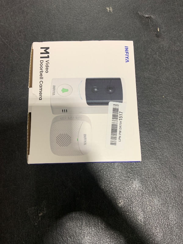 Photo 1 of INFIYA Video Doorbell Camera Wireless-2K Outdoor Front Door Camera with Chime Included for Home Security, Easy Installation, AI Human Detection, Instant Alerts, Night Vision, Two-Way Audio, M1 White