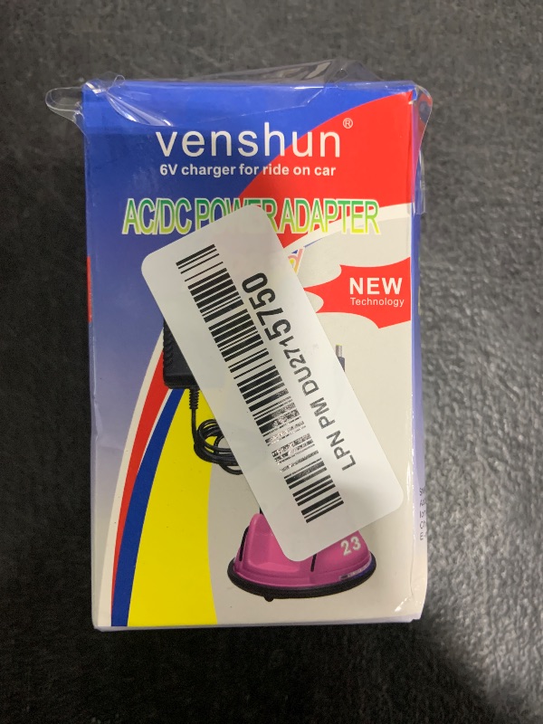 Photo 1 of 6V Battery Charger for Kids Ride On Toys car 6 Volt Battery Charger for Best Choice Products Hello Kitty SUV Kid Trax Toddler Quad Kidzone Bumper Car Electric Toys Charger