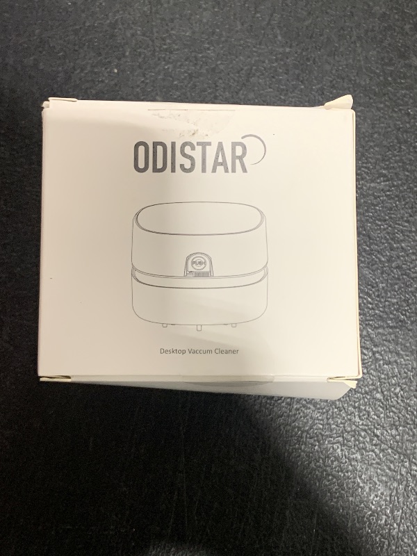 Photo 1 of ODISTAR Desktop Vacuum Cleaner,Mini Table dust Sweeper Energy Saving,High Endurance up to 400 mins,Cordless&360º Rotatable for Cleaning Hairs,Crumbs,Computer Keyboard of Gifts for Kids (Pink)