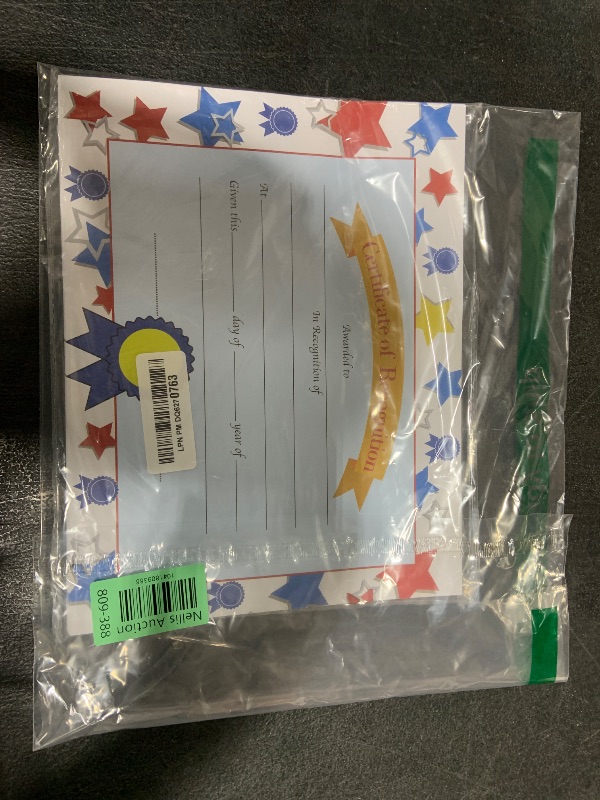 Photo 1 of Tenare 60 Pcs Certificate of Recognition Certificates 8.5 x 11 Inch Colorful Stars Award Certificate Paper for Kids Students Classroom Recognition Rewards Graduation Diplomas Completion Documents
