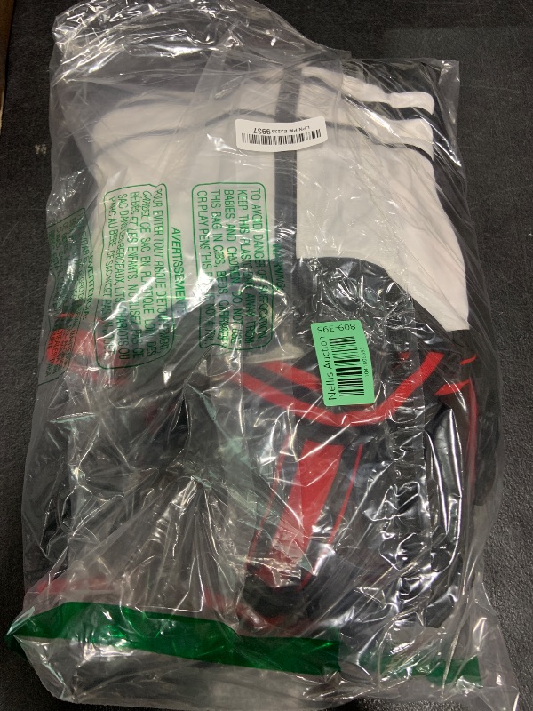 Photo 1 of WearLink Men's Tracksuit Athletic Zipper Pockets Casual Sport Jogging Sweatsuit Sweatpant 2 Piece Tracksuit Set With Pockets (Black&Red,4XL)