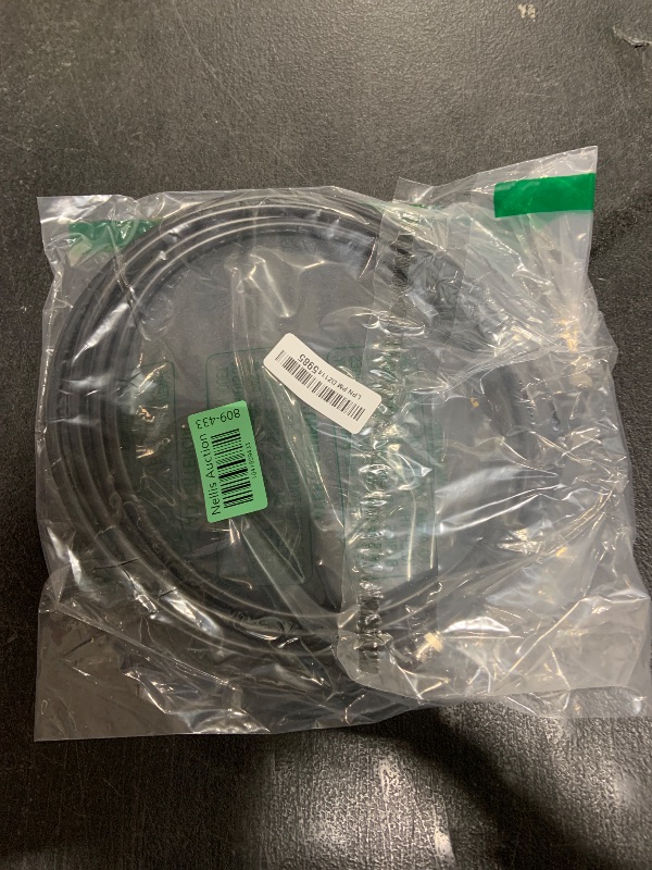 Photo 1 of Monoprice HD-SDI RG6 BNC Cable - for Use in HD-Serial Digital Video Transfer, 10 Feet, Black - Viper Series