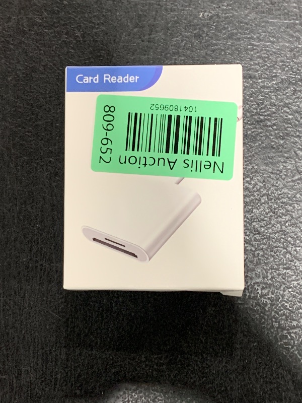 Photo 1 of SD Card Reader for iPhone iPad Camera,Dual Card Slot Memory Card Reader Supports SD and TF Card Trail Camera Viewer Sd Card Adapter Portable Micro Sd Card Reader No Application Required Plug and Play