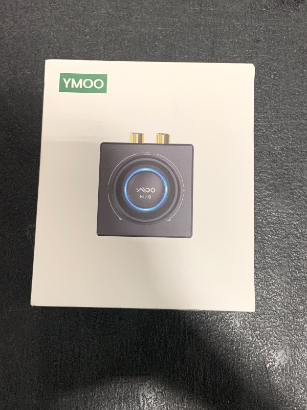 Photo 1 of YMOO B06T3 Bluetooth 5.3 Receiver, 100ft RCA Bluetooth Audio Adapter for 3.5mm Jack AUX HiFi Home Stereo/Speaker from Smartphone/Tablet/Laptop,Dual Link for Two Speakers,SBC AAC Audio