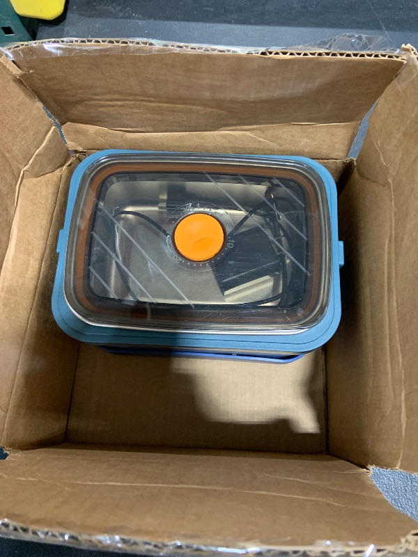 Photo 1 of VASG Cordless Electric Lunch Box for Adults, 16000mAh Rechargeable Auto Heated Lunch Box, 1L Portable Self-Heating Food Warmer for Office, Picnic, Car & Outdoor Use
