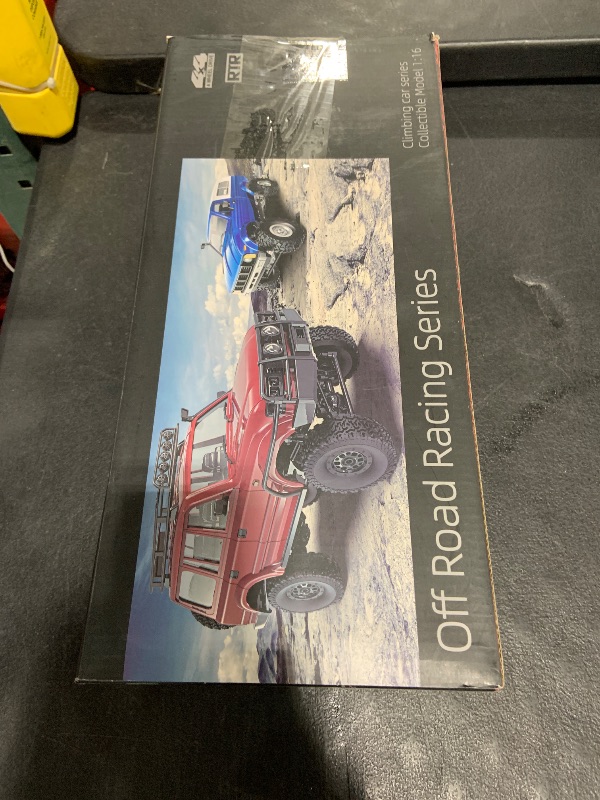 Photo 1 of HLSFWDRIVE WPL C54-1 RC Crawler 1/16 RC Truck Off Road RC Rock Crawler 4x4 All Terrain RTR with Proportional Control 260 Motor Upgraded Chassis Counter Rotating Gearbox 2 Batteries Hobby Toy Adult
