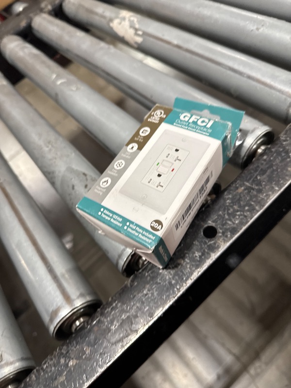 Photo 1 of ANKO GFCI Outlet 20 Amp, UL Listed, LED Indicator, Tamper-Resistant, Weather Resistant Receptacle Indoor or Outdoor Use with Decor Wall Plates and Screws