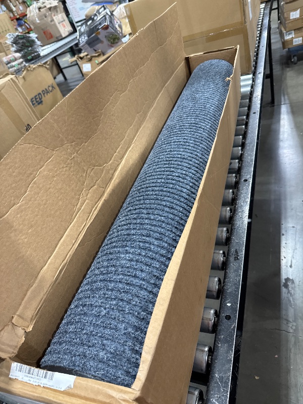 Photo 1 of Notrax  Notrax Carpeted Entrance Mat,Blue,4ft. x 6ft.  109S0046BU