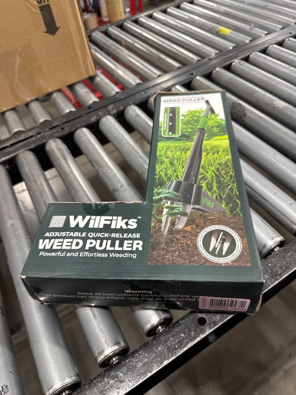 Photo 1 of Puller Tool with Long Adjustable Handle (36", 40", & 45"), Quick-Release Weed Ejector Mechanism, Lightweight Aluminum Stand-Up Heavy Duty Weed Remover, 4-Claw Head & Foot Pedal for Easy Weeding