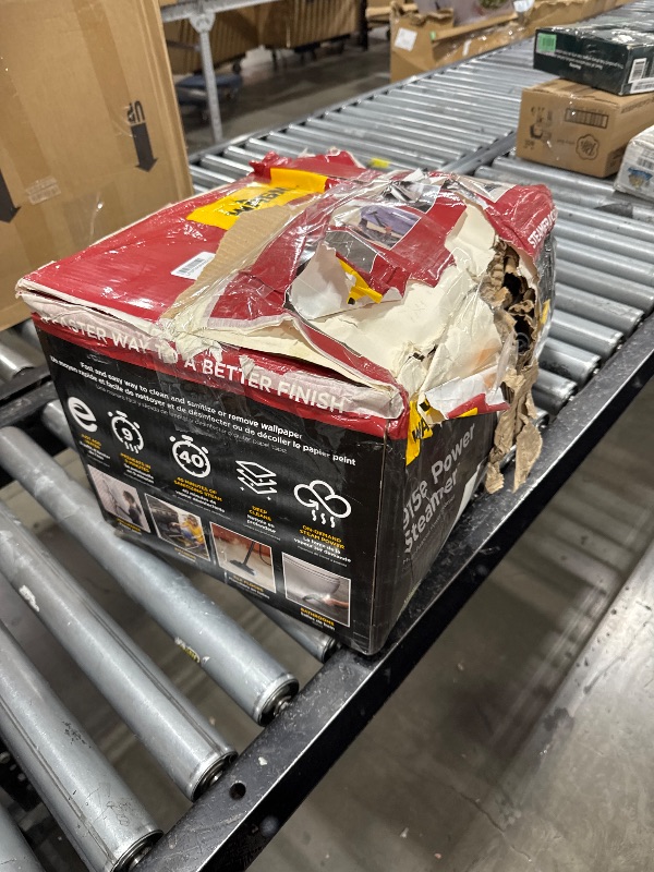Photo 1 of Wagner Spraytech 0282014 915e On-Demand Steam Cleaner & Wallpaper Removal, Multipurpose Power Steamer, 18 Attachments Included (Some Pieces Included in Storage Compartment) For Floor