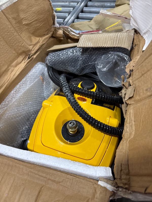 Photo 1 of Wagner Spraytech 0282014 915e On-Demand Steam Cleaner & Wallpaper Removal, Multipurpose Power Steamer, 18 Attachments Included (Some Pieces Included in Storage Compartment) For Floor