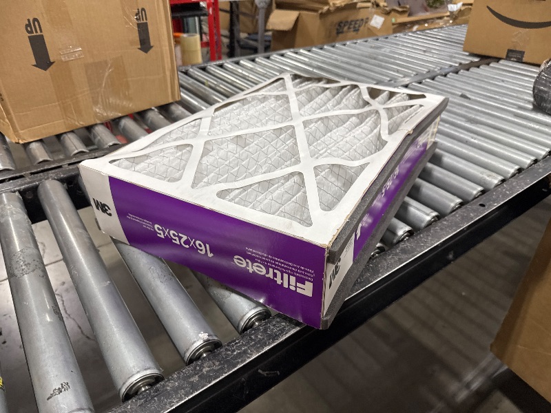 Photo 1 of Filtrete 16x25x5 AC Furnace Air Filter, MPR 1550, MERV 12, Fit Trion Air Bear Furnace, Allergen, Bacteria & Virus, Electrostatic Air Cleaning Filter, 1-Pack (actual size 15.75 x 24.13 x 4.88)