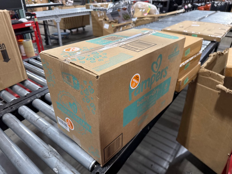 Photo 1 of Pampers Diapers - Baby Dry - Size 6, 144 Count, Absorbent Disposable Infant Diaper (Packaging May Vary)