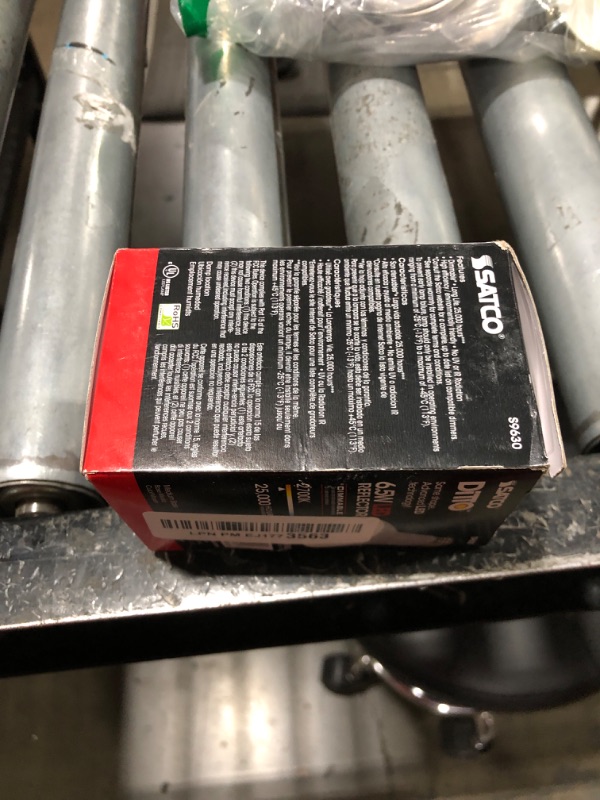 Photo 1 of Satco 6.5watt; LED R20; 2700K; 107' beam spread; Medium base; 120 volts; Dimmable